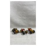 3 vintage Louis Marx & Co. tin lithograph w