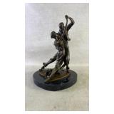 After Edgar Degas (Tango Dancers) bronze Signed