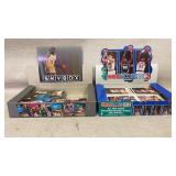 2 boxes of vintage NBA basketball card packs