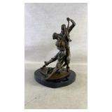 After Edgar Degas (Tango Dancers) bronze Signed