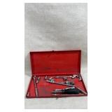 Vtg snap on tool set including Snap-on hand