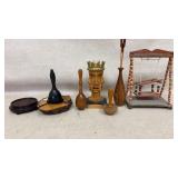 vintage wooden items