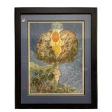 Patrick Brissaud "Le roi foudreï¿½ Signed Lithograph