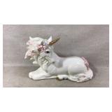 Sweetness Porcelain Laying Unicorn