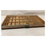 2 Antique Printer Press Drawers HAMILTON MFG