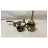 Japanese Resin Elephant,Brass Oil Pitcher or Ewer,