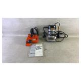 Two power tools both power on