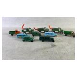 Some diecast toy cars and more