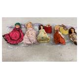 5 Miniature dolls