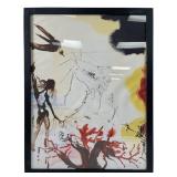 Salvador Dali "The Famine" Print On Canvas