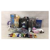 Hot wheels, action figures and more