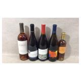 5 Bottles Collectible Wine