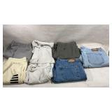 Jeans/ sweat pants and a 2 piece suit