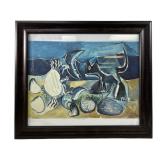 Picasso "Cat and Crab on the Beach" Canvas Print