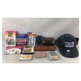 Playing Cards, Dice, and Novelty Hat