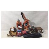 1978 Ski Country Indian Decanters,Tripod