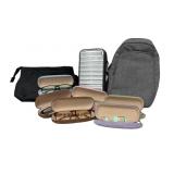 Cross Body Bag, Hard case Travel Bag, Reading