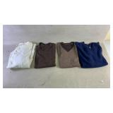 Four menï¿½s cardigans size xl-xxl
