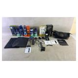 Assortment of toiletry products