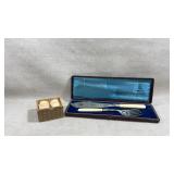 Large Electroplated Silver Plated Fish Servers