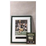 Signed Brett Favre photo with coa