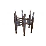 Moroccan Arabian Wooden Folding Table Tray Legs