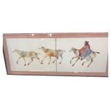 CAROL GRIGG "INTO THE HOMELAND" (DIPTYCH)