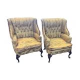 2 Vintage Wingback BECHTOLD Chairs