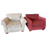 2 Robert Michael Ltd Oversized Fabric Chair