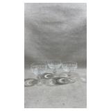 3 vtg Waterford Colleen short-stem crystal