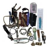 Various watches watch bands & more