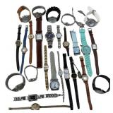 Large Group Of Various Wrist Watches