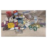 cords, light bulb, hooks, air fresheners