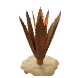 Santa Fe Agave Cactus Metal Lamp