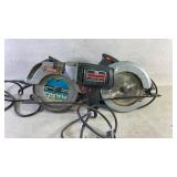 Two saws and a power drill