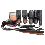 Menï¿½s Shoes(8.5), Neck Ties, Belts(40-42),