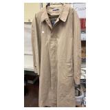 Chaps 44R trench coat