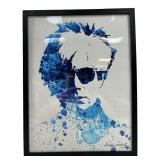 Andy Warhol "Legendary Andy Warhol Watercolor"