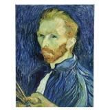 Vincent Van Gogh "Self Portrait" Print On Canvas