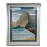 Kent K. Pachuta "Feast For The eye" Mixed Media