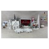 Ceramic and Festive Holiday Decor Items