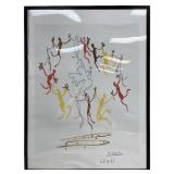 Pablo Picasso "The Youth Circle" Print On Canvas