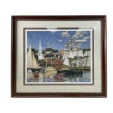 John Philip Hagen "Reflections of Newport" Litho