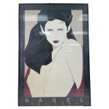 Patrick Nagel "The Book" lithograph