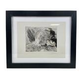 Pablo Picasso "Suit Vollard" Framed Print On Paper