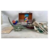 Vtg Cassettes, Dinosaur,Smart Start,Vtg Mega Phone