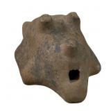 Pre-Columbian pottery animal whistle