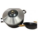 WOK and extra Large Handled Pot by YEDI