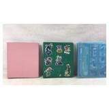 Binders of sports cards