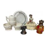 Chalkware Daydreams Victorian Lady, Miniature o